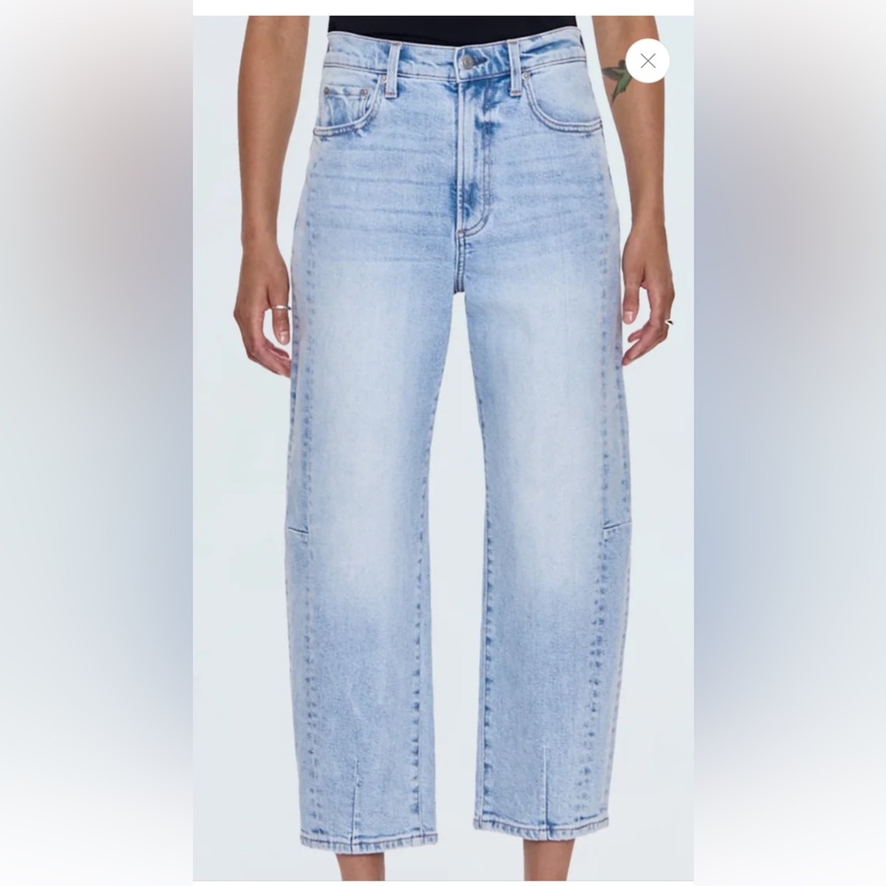Pistola Eli high rise barrel jeans - sun kissed